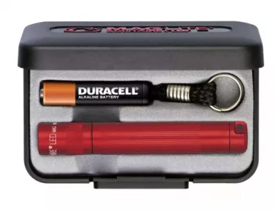 MAGLITE LED LÁMPA SOLITAIRE PIROS