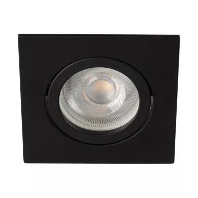 SPOT beépíthető fekete Gx5,3/GU10 állítható max.:10W