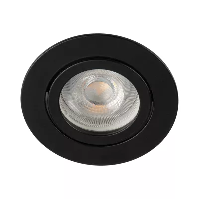 SPOT beépíthető fekete Gx5,3/GU10 állítható max.:10W