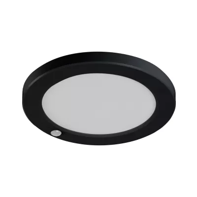 LED LÁMPA+MOZG. 17W 3000/4000/6500K MAX 1600lm IP20 FEKETE