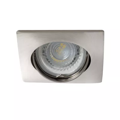 Dekorációs keret foglalat nélkül 12-240V 35W matt króm, IP20