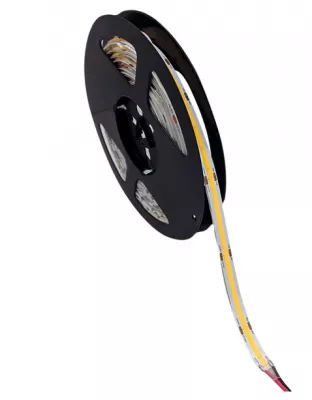 LED SZALAG 24V 10W/m 4000K LCOB 10W/M 24 IP65-NW 5m