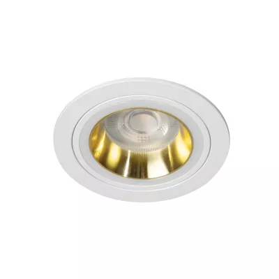 SPOT BEÉP. ARANY/FEHÉR Gx5,3/GU10 ÁLLÍTHATÓ MAX 10W