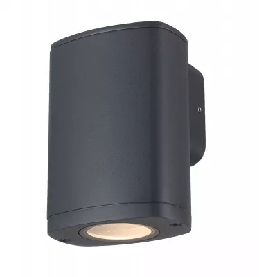 KÜLTÉRI FALI 220-240V AC GU10 IP54 FEKETE
