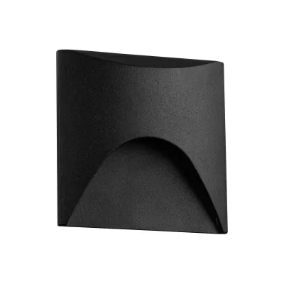 LED LÉPCSŐVILÁGÍTÓ 2,5W 3000K 50lm 220-240 AC FEKETE