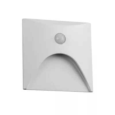 LED LÉPCSŐVILÁGÍTÓ+MOZG. 2,5W 3000K 50lm 220-240 AC FEHÉR