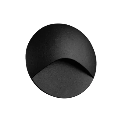 LED LÉPCSŐVILÁGÍTÓ 2,5W 4000K 50lm 220-240 AC FEKETE