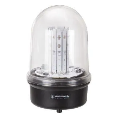 WERMA fényjelző LED pir. 230V AC IP65