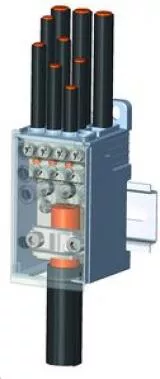 POLLMANN 1P 250A PVB 250-3/8 szürke 1x35-120+3x2,5-35+8x2,5-16mm2