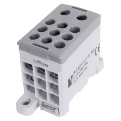 POLLMANN 1P 125A PVB 125A-2-9 SZÜRKE 2x35+9x16mm2 szürke