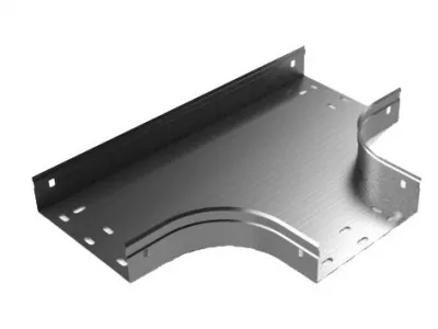 Kábeltálca T-elágazás 400x80mm