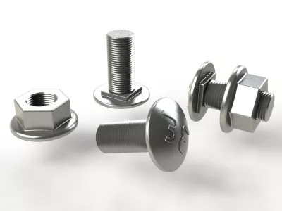 Kábeltálca csavar+anya b1 inox