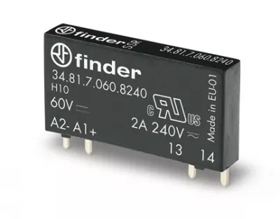 RELÉ  2A 60VDC/240VAC 1ZÁRÓ, SSR