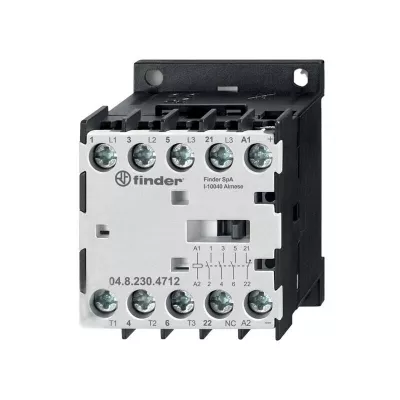 Mágneskapcsoló 12A 3Z+1NY 230VAC MINI