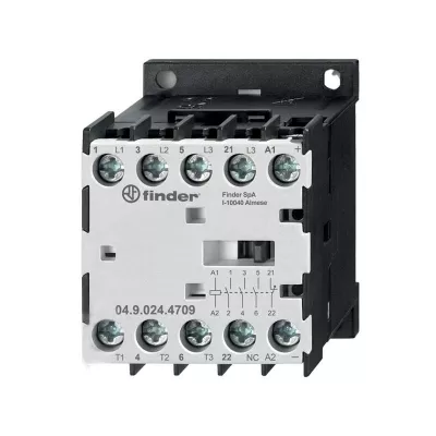 Mágneskapcsoló 9A 3Z+1NY 24VDC MINI