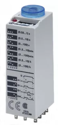 IDŐRELÉ FIND.DUGASZ. 230V/AC 3VÉ.10A 4 funkciós
