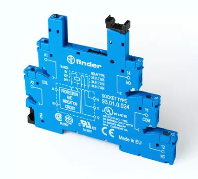 RELÉFOGLALAT FINDER 93010060!! 60V 48-60V ACDC