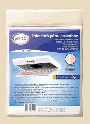 ASPICO ZSÍRSZŰRŐ PÁRELSZ. 2db/cs @ PÁRAELSZÍVÓHOZ, 47×57cm, VÁGHATÓ