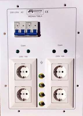 MEDIKAL.TÁBLA 4x230V/LPA/MEGSZ./EPH