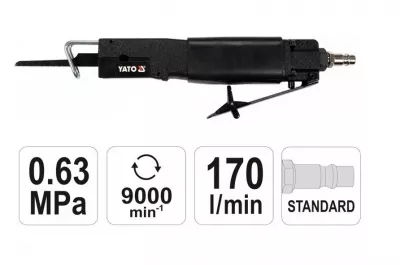 YATO PNEUMATIKUS SZABLYAFŰRÉSZ 170 l/min