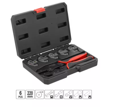 YATO KRIMPELŐ FOGÓ KLT 6 RÉSZES @ RACSNIS