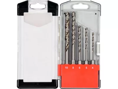 YATO CSIGAFÚRÓ KÉSZLET 5DB HSS, SDS@ 5 RÉSZES, HSS 4-10 mm SDS-Plus