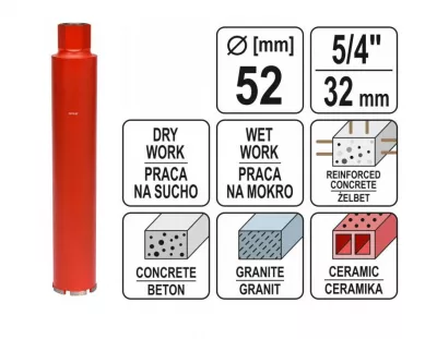 YATO KÖRKIVÁGÓ GYÉMÁNT 40mm@ VIZES / SZÁRAZ