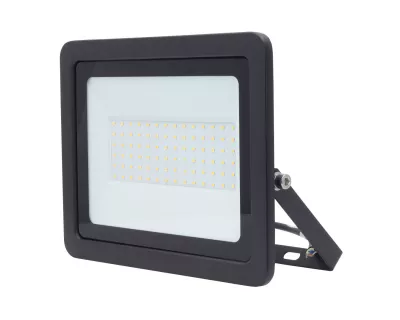 LED fényvető/reflektor 70W 4000K 6050lm fekete, lapos kivitel