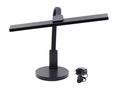 Íróasztali lámpa LED 12W fekete vibráció mentes