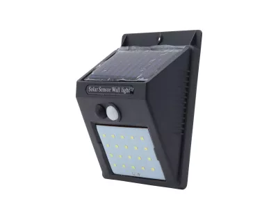 Kültéri szolár lámpa oldalfali 0,2W 6500K