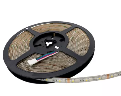 LED SZALAG  5m 120LED/m IP65 RGBW 25W/m   12V