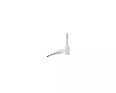 SZIGETELT ÉRVÉGHÜVELY 0.5mm2 FEHÉR