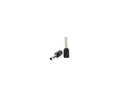 SZIGETELT ÉRVÉGHÜVELY 1.5mm2 FEKETE