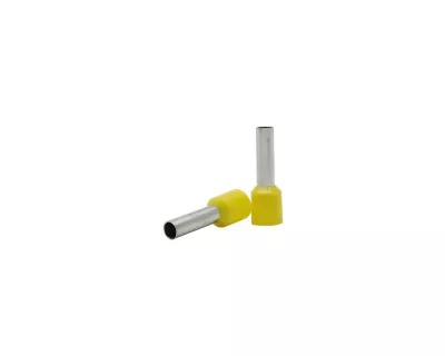SZIGETELT ÉRVÉGHÜVELY 6.0mm2 SÁRGA
