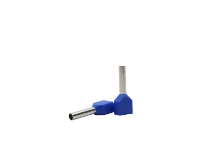IKERÉRVÉGHÜVELY 2x2.5mm2 KÉK