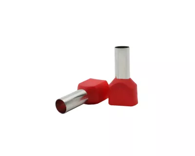 IKERÉRVÉGHÜVELY 2x10.0mm2 PIROS