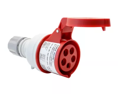 DAFH-164 16A 5P hordozható ipari aljzat 415V IP44
