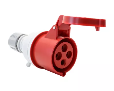 DAFH-323 32A 4P hordozható ipari aljzat 415V IP44