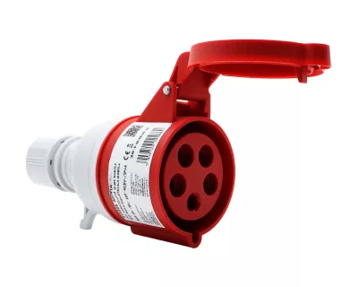DAFH-324 32A 5P hordozható ipari aljzat 415V IP44