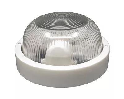Hajólámpa 60W kerek IP44 mv-light műanyag lámpatest