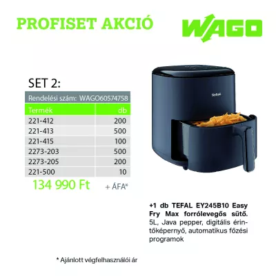 WAGO AKCIÓS EGYSÉGCSOMAG SET-2 @