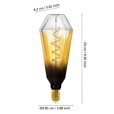 LED E27 T100 4W 1700K 120Lm homok@