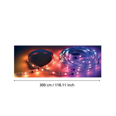 LED-RGBW-stripe 3m RGBIC