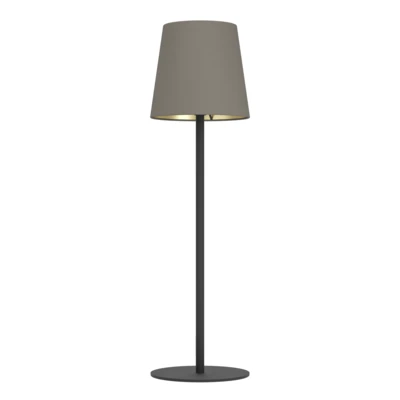 FIORANA Asztali E14 40W fek/capp-ar@