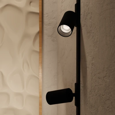 TPLUS LED-CCT spot 6W 900lm fekete
