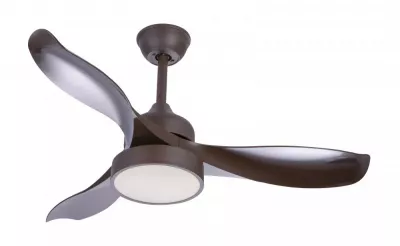 Ventilátor fém kávé színű,matt üveg kapcsoló, távirányító, D: 1070,