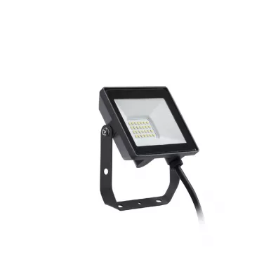 LED fényvető 20W 1800lm 3000K IP65 fekete