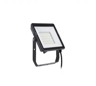LED fényvető 50W 4500lm 3000K IP65 fekete