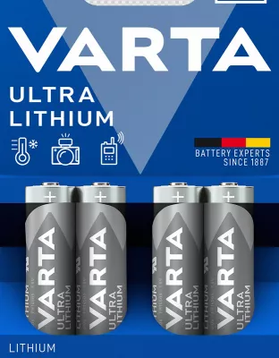 VARTA CERUZA LÍTIUM LR06,AA, 4db/csomag