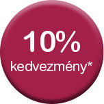 10% kedvezmény